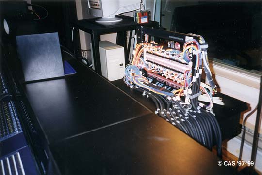 The interface before final placement.